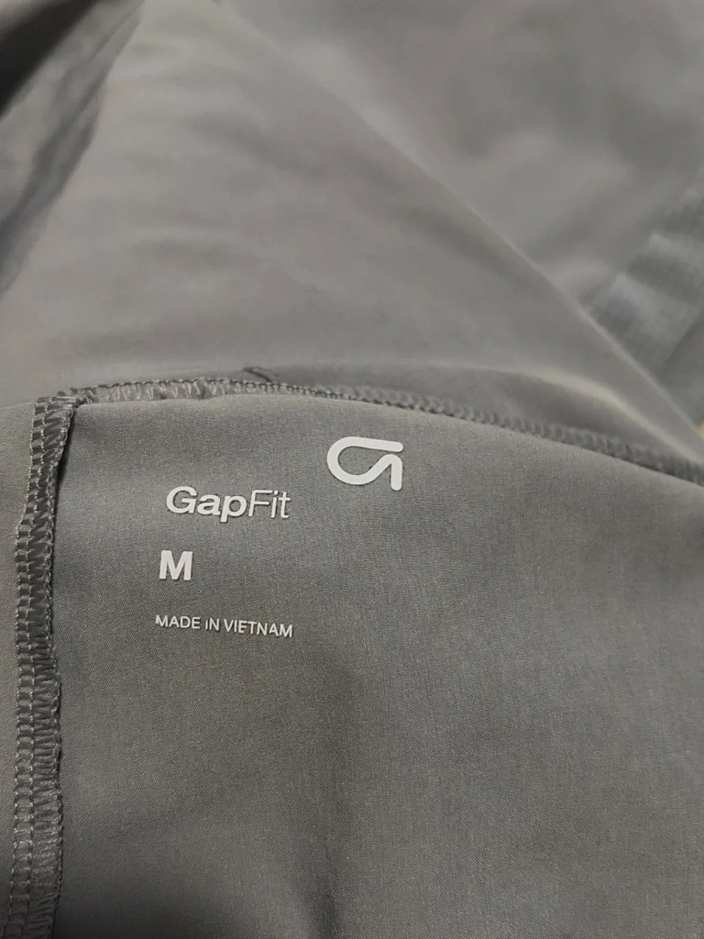 GAP Men's Light Gray Jogger Sweatpants with Drawstring